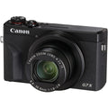 Canon PowerShot G7X Mark III Black – 4K Vlogging Camera, 20.1MP Sensor, Wi-Fi, Bluetooth, Live Streaming